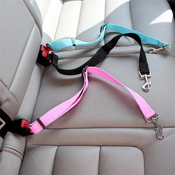 Pets Adjustable Traction Car Seat Belt | Secure Dog Seatbelt for Car