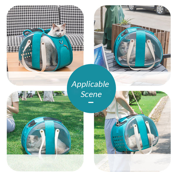 Pet Travel Backpack | Durable Dog Carrier Backpack - Blue