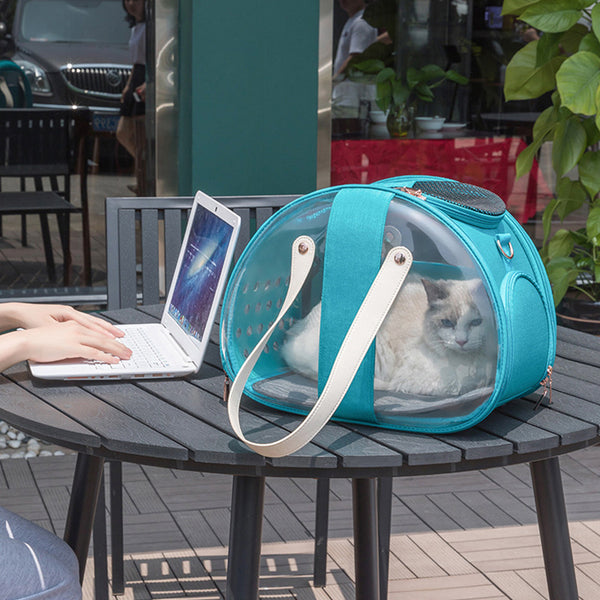 Pet Travel Backpack | Durable Dog Carrier Backpack - Blue